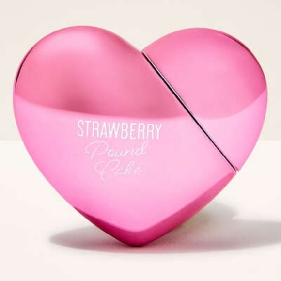 Bath & Body Works Other - Strawberry Pound Cake Heart Lip Oil (2)